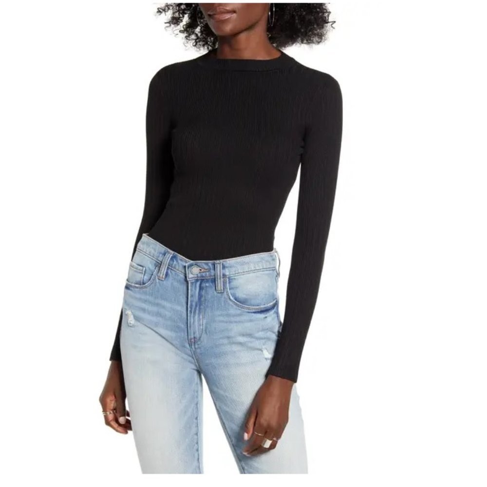 Love by Design Skivvy Ribbed Sweater